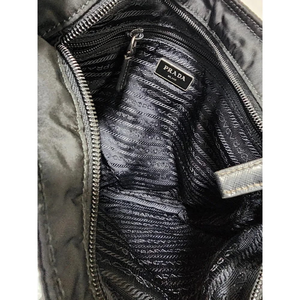 Prada Front Pocket Messenger Bag Tessuto Medium